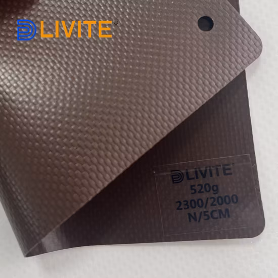 Anti-UV-klare PVC-Planenbahn aus Stoff, PVC-Planenrolle für Zelt, Autoabdeckung, LKW-Abdeckung