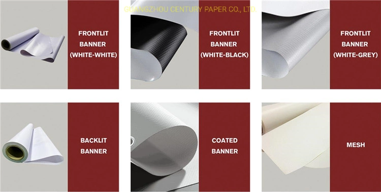 Custom Digital Printing PVC Flex Vinyl Mesh Eco Solvent Fabric Banner Roll Printable Advertising Material