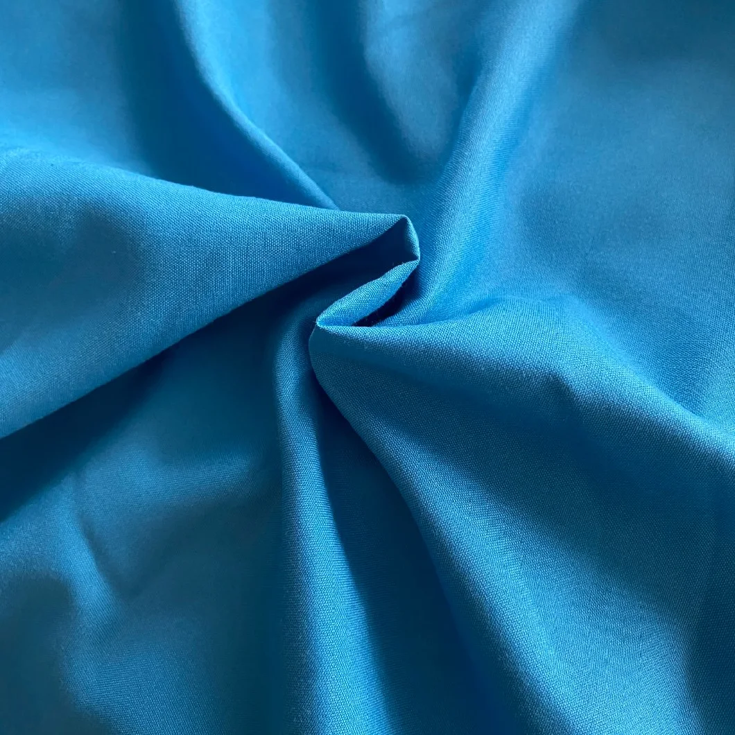 Factory Direct Wholesale White Dyed Woven Polyester Fabric for Hotel