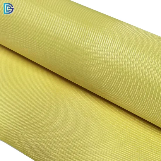 China Factory Kevlar PARA Denim Meta Woven Red Aramid Fiber Fabric mit bester Qualität
