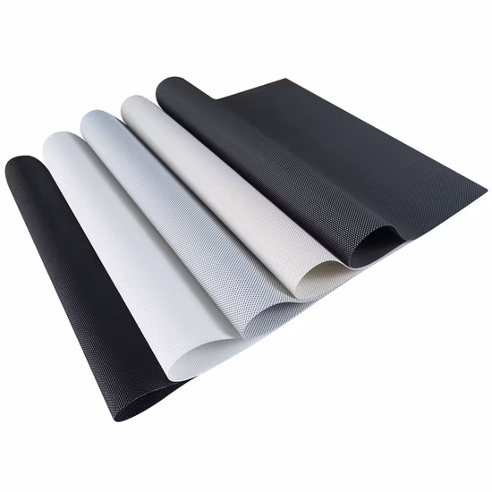 Garten im Freien wasserdichter PVC-Fiberglas-Sonnenschutz-Rollo-Fenster-Stoff für Hersteller